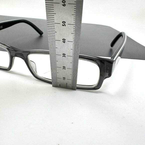 Gucci GG1576 EOK Black Rectangular Eyeglass Frame Italy 55-15-145 GG 1576 - Picture 10 of 11